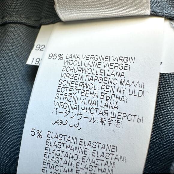 Brunello Cucinelli women navy wool pants size 6 US Retail 2250$ - Picture 10 of 15